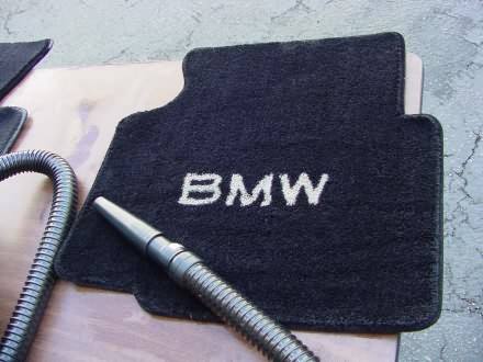 BMW 318i floor mat after cleaning with DP Carpet and Upholstery Cleaner